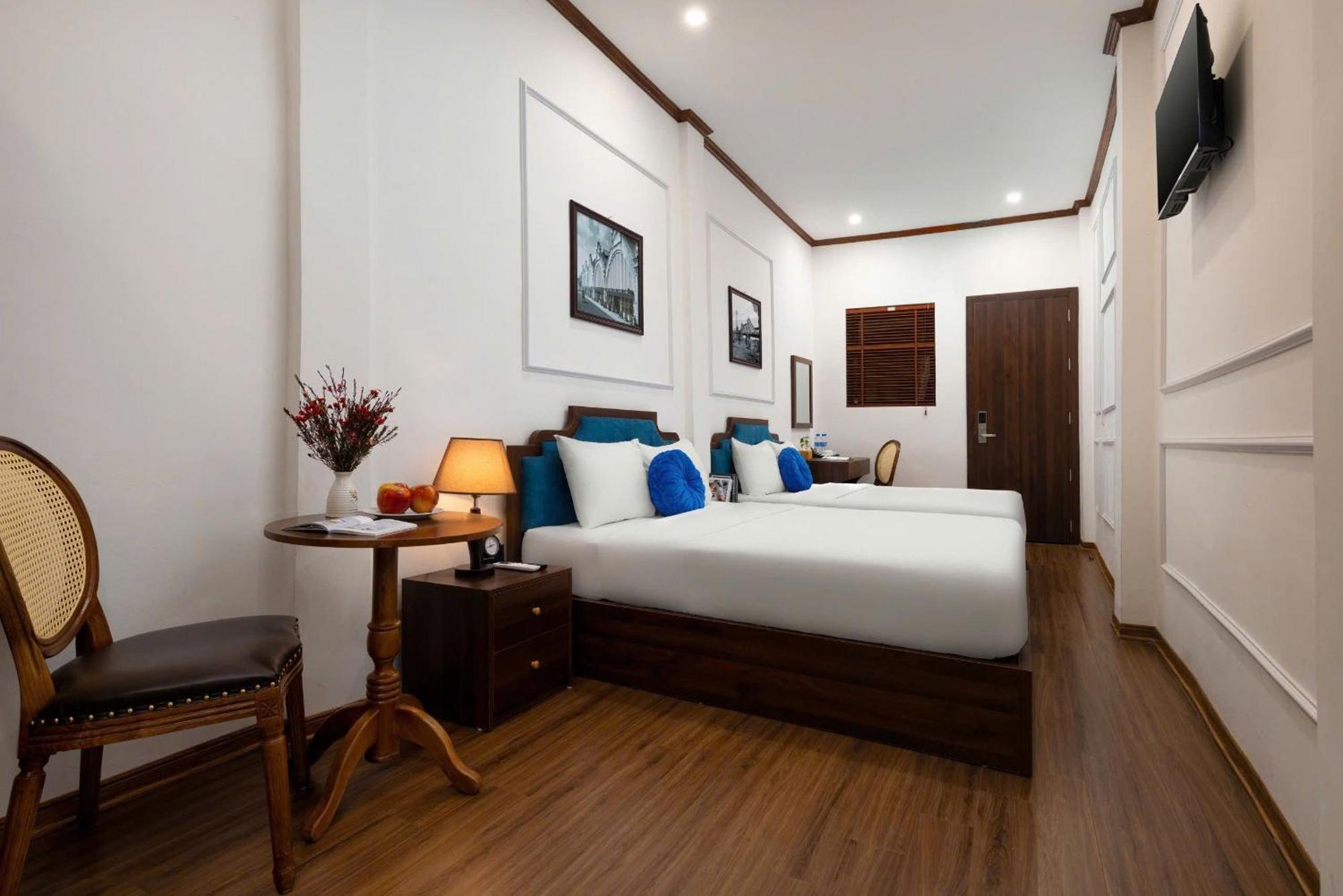 The Ambery Hanoi Boutique Hotel & Travel Buitenkant foto